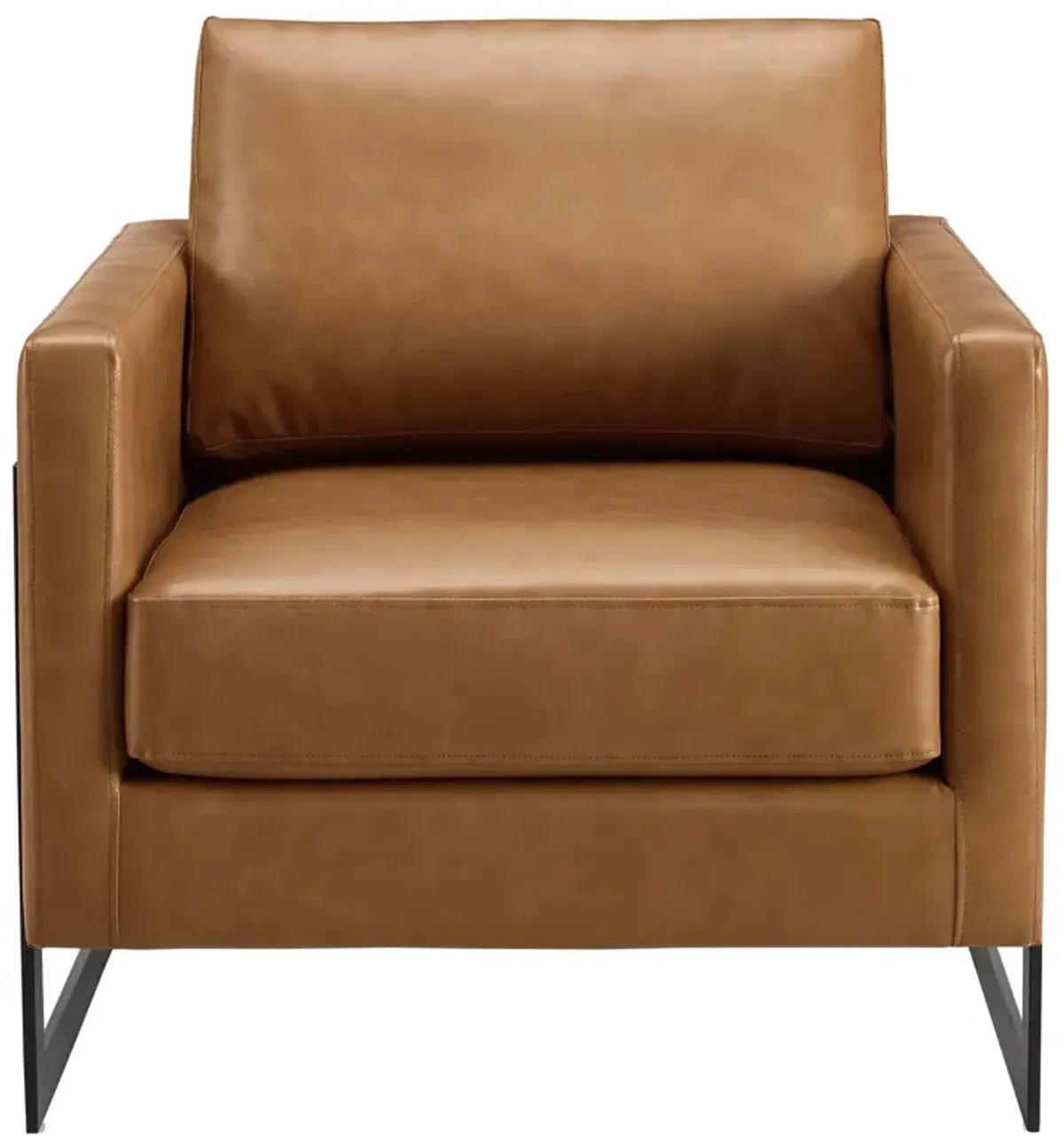 Posse Vegan Leather Accent Chair