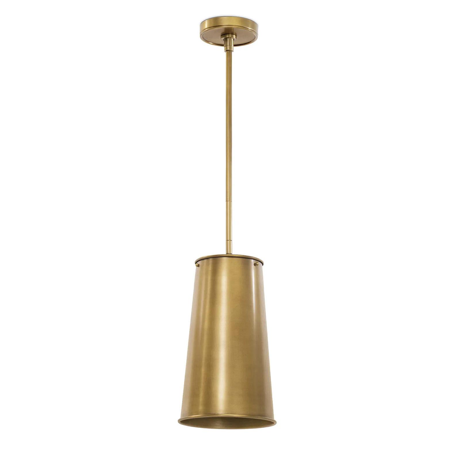 Southern Living Natural Brass Hattie Pendant