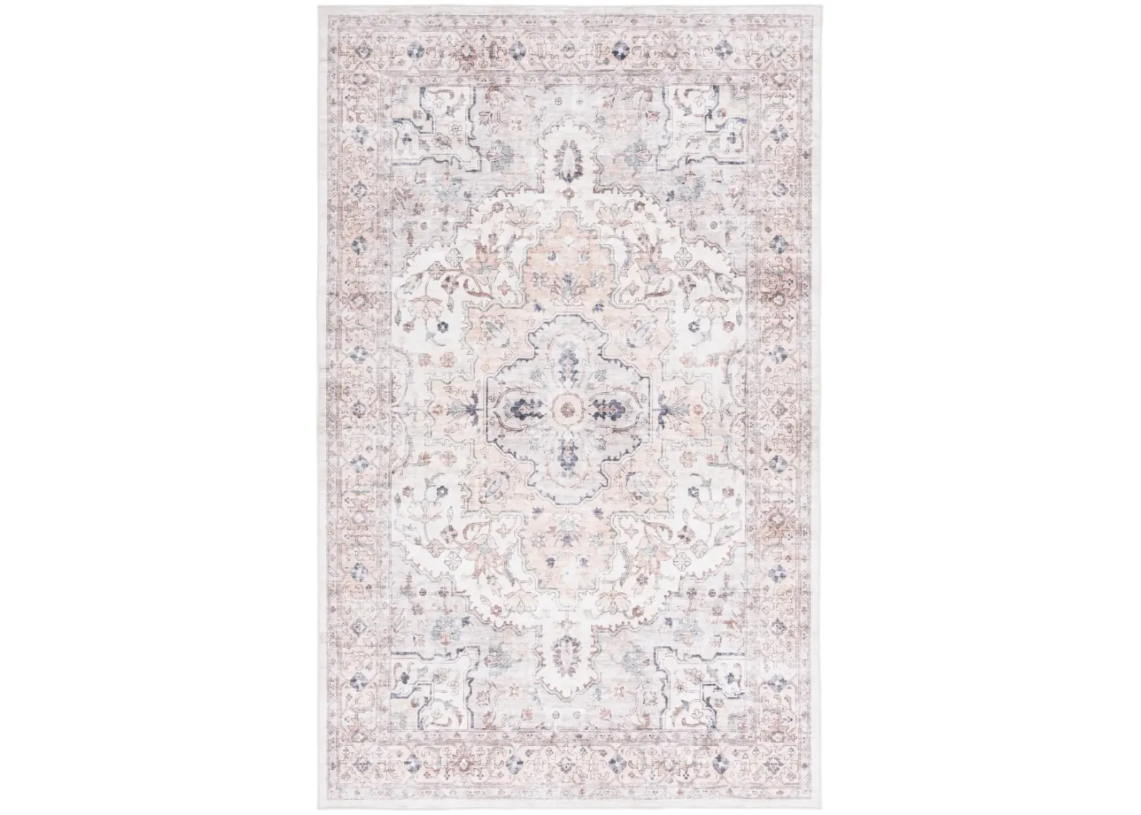 ARIZONA 520 PEACH  6' x 9' Medium Rectangle Rug