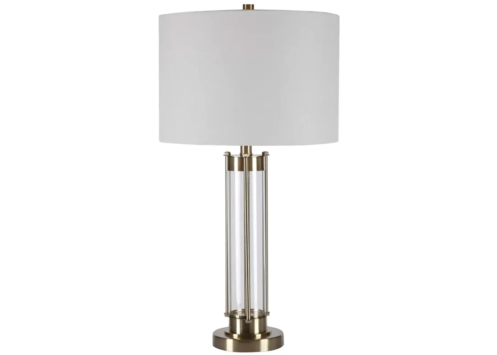 Brass Rod Table Lamp