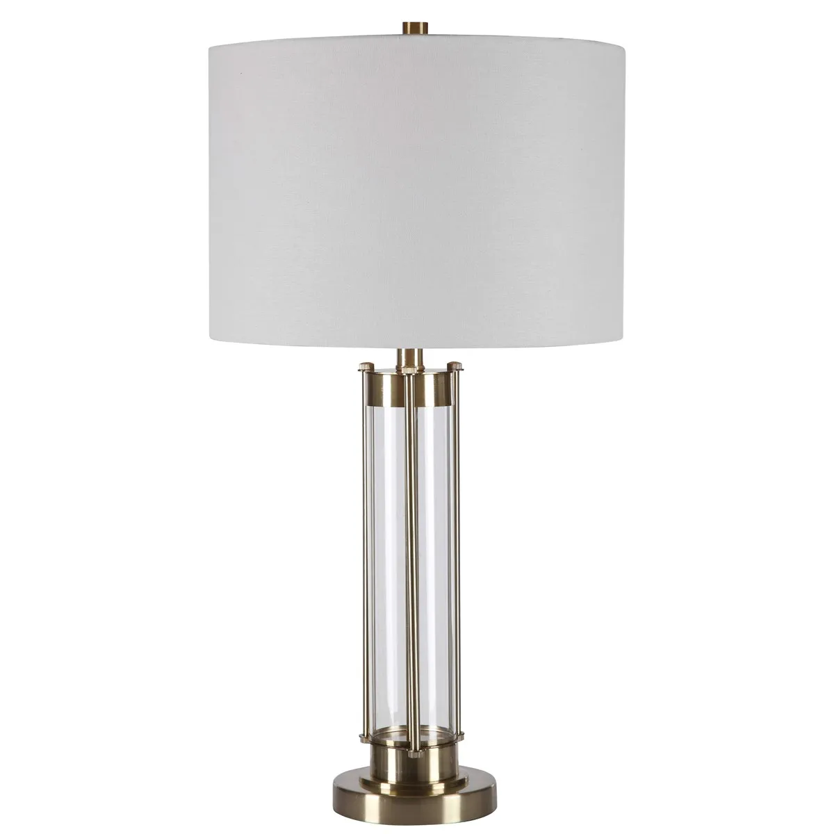 Brass Rod Table Lamp