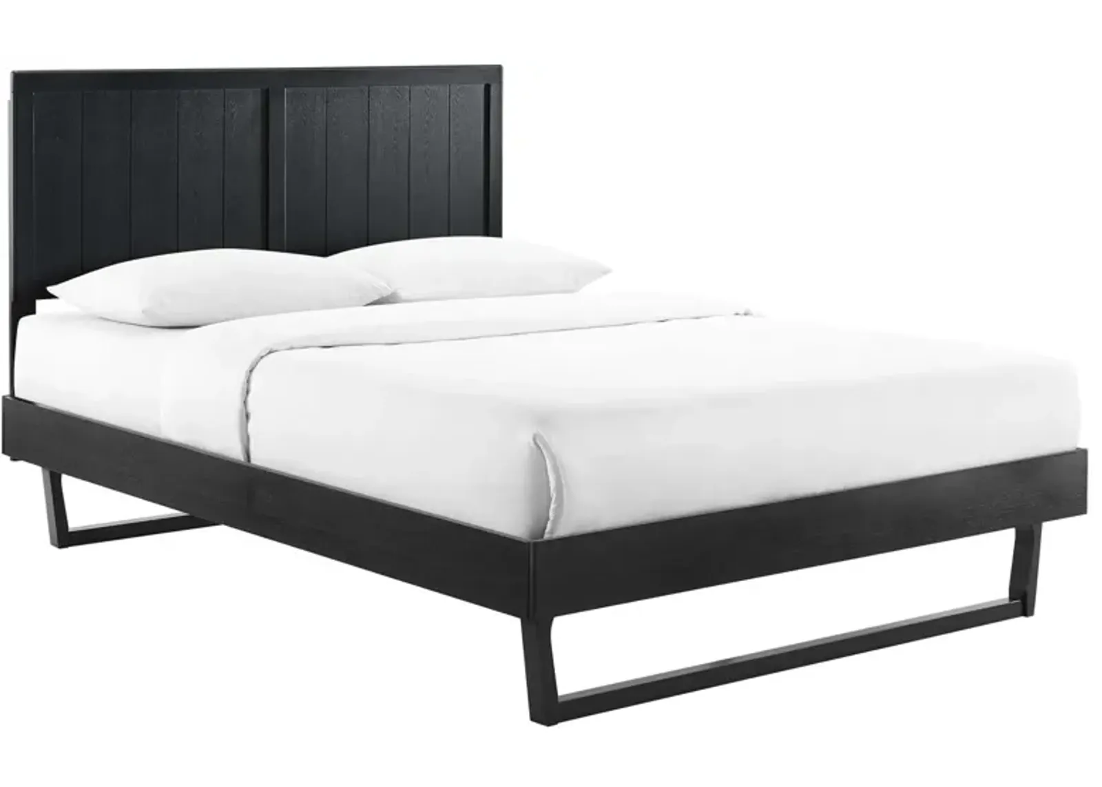 Alana Platform Bed With Angular Frame