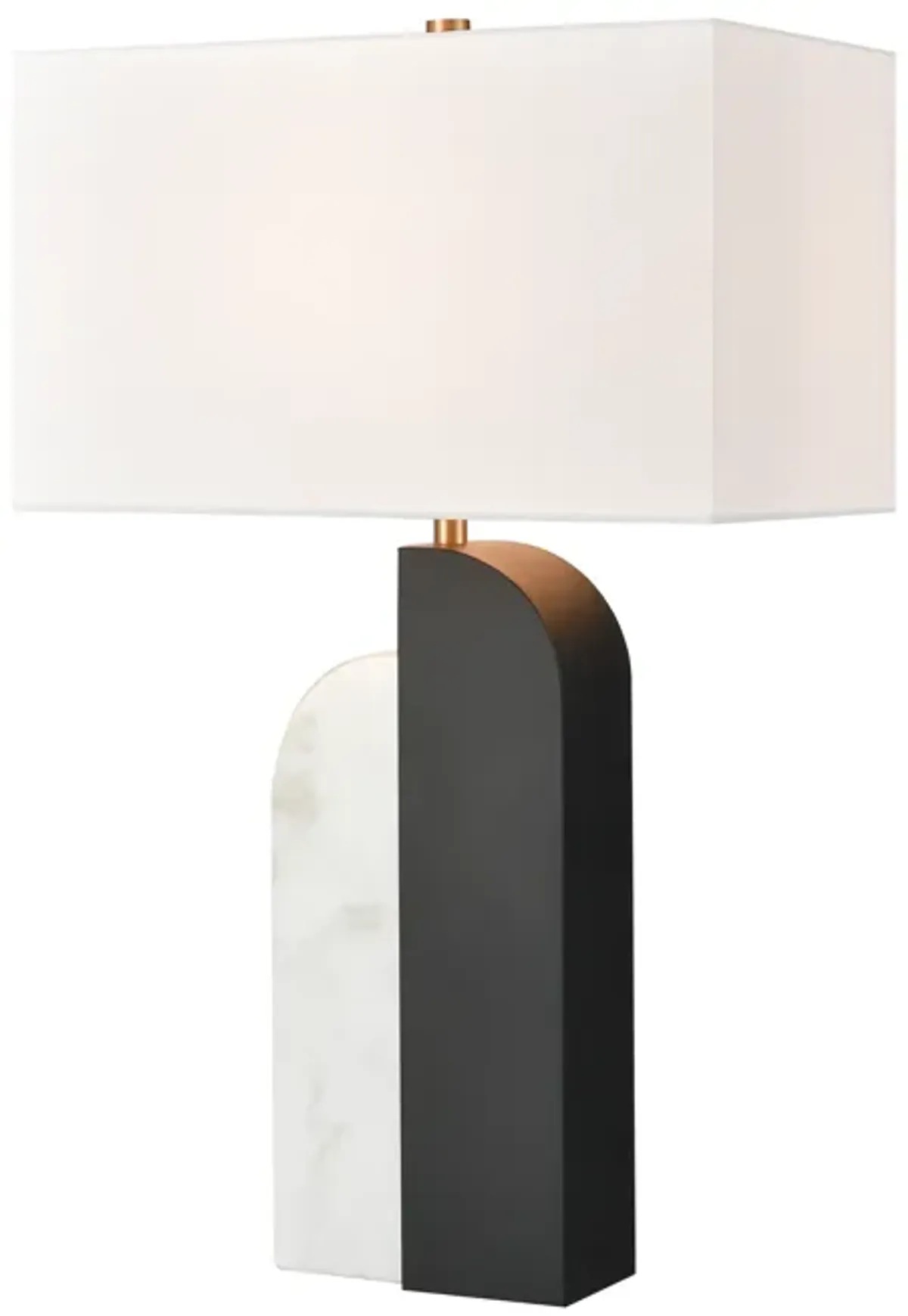 Ohara 28'' High 1-Light Table Lamp - Matte Black - Includes LED Bulb