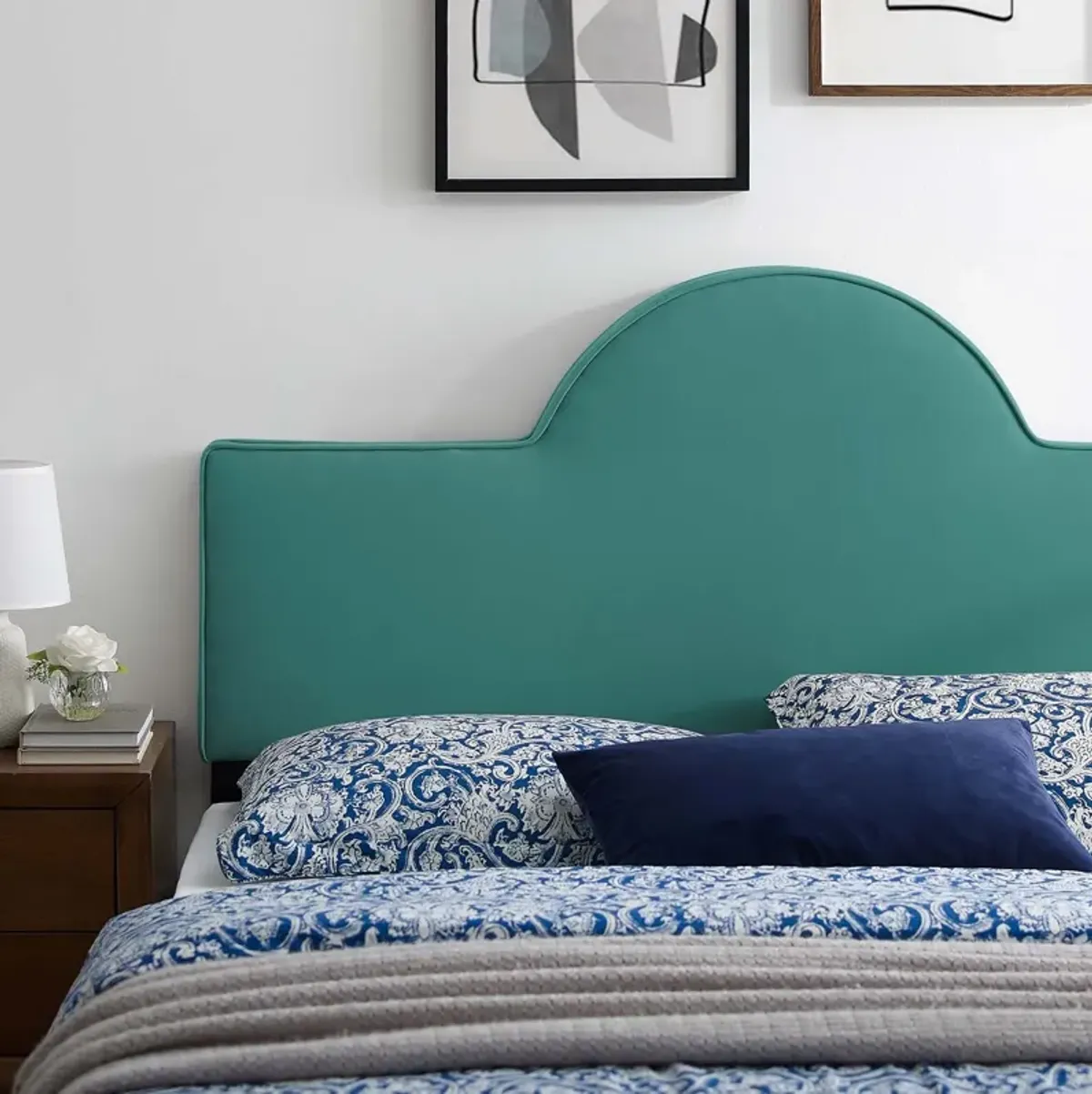 Dawn Twin Performance Velvet Headboard