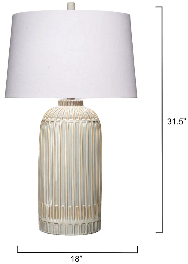 Aligned Ceramic Table Lamp