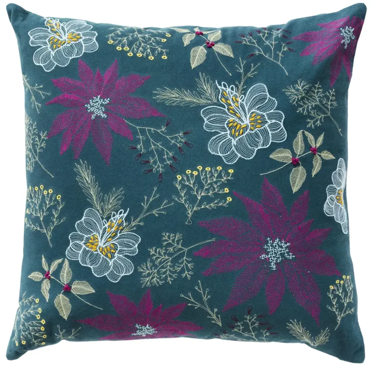 HOLIDAY 2022 Botanical Pink Pillow