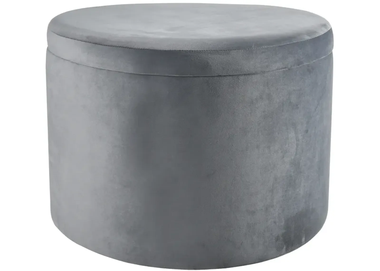 Linder Ottoman - Charcoal