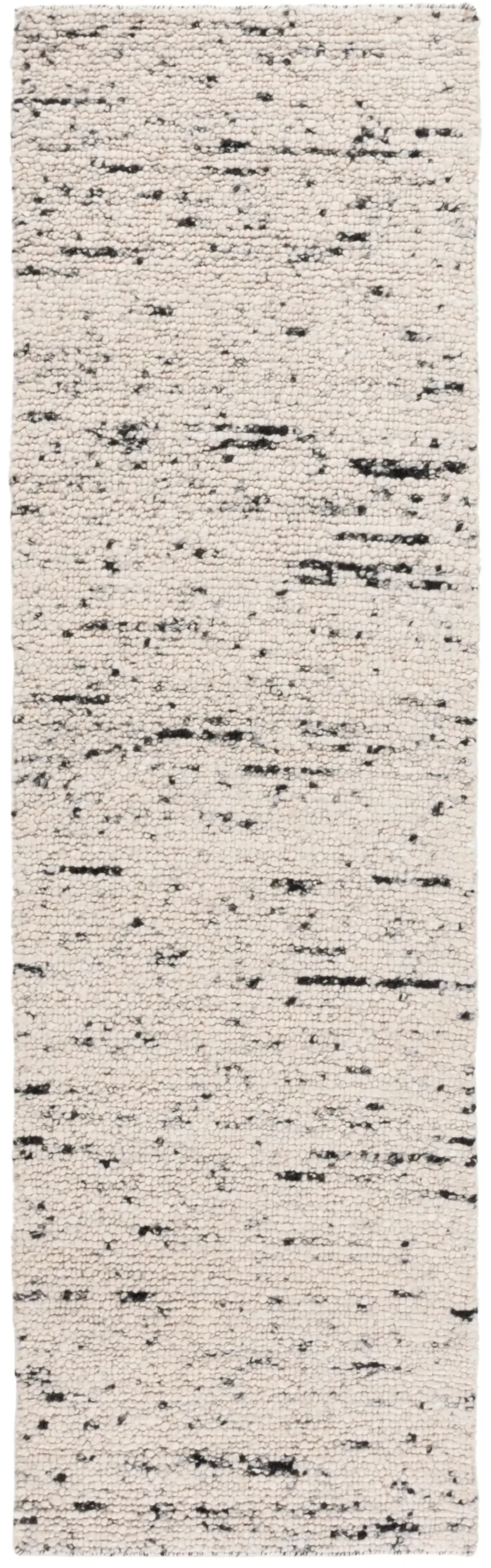 NATURA 257 LIGHT GREY  2'-3' x 8' Runner Rug