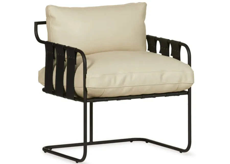 Toluca Accent Chair in Cream  