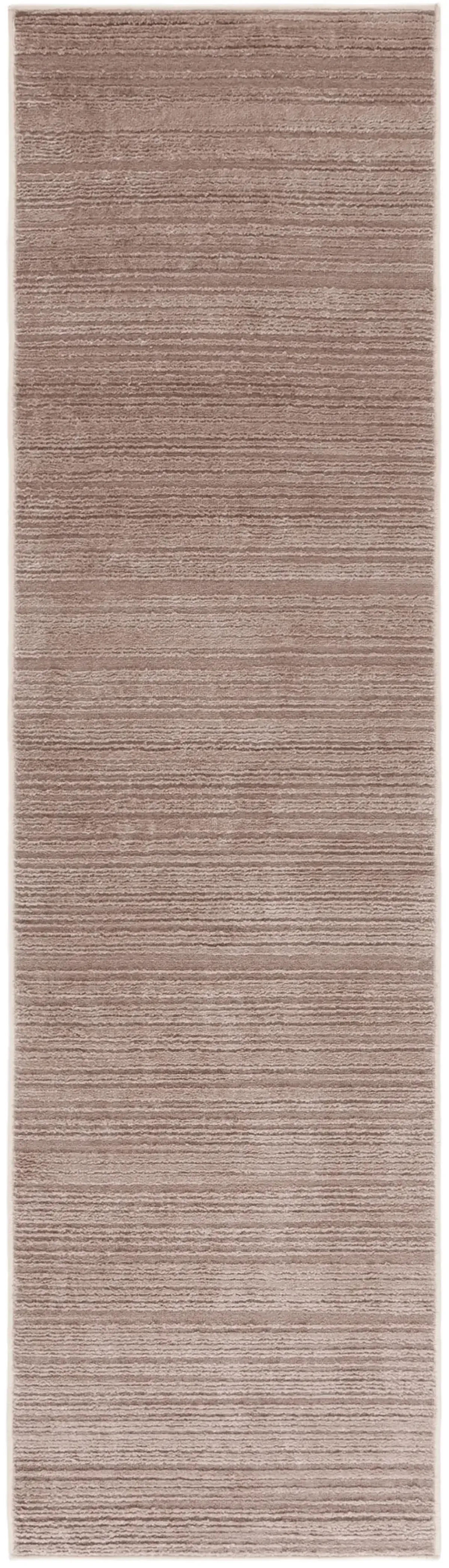 HARMONY 800 LIGHT BROWN 2'-2' x 8' Runner Rug