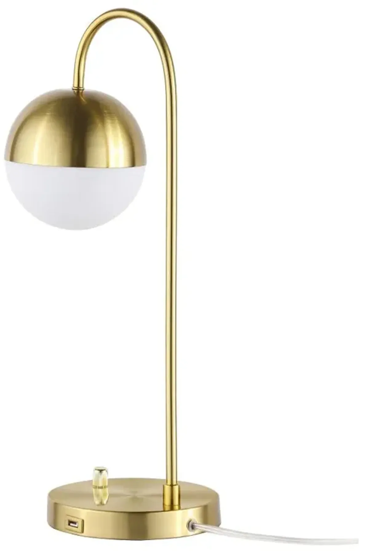 Merrick Round Arched Table Lamp Gold