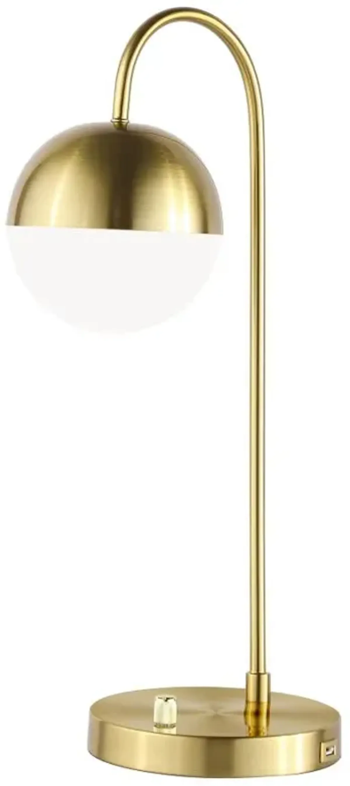 Merrick Round Arched Table Lamp Gold