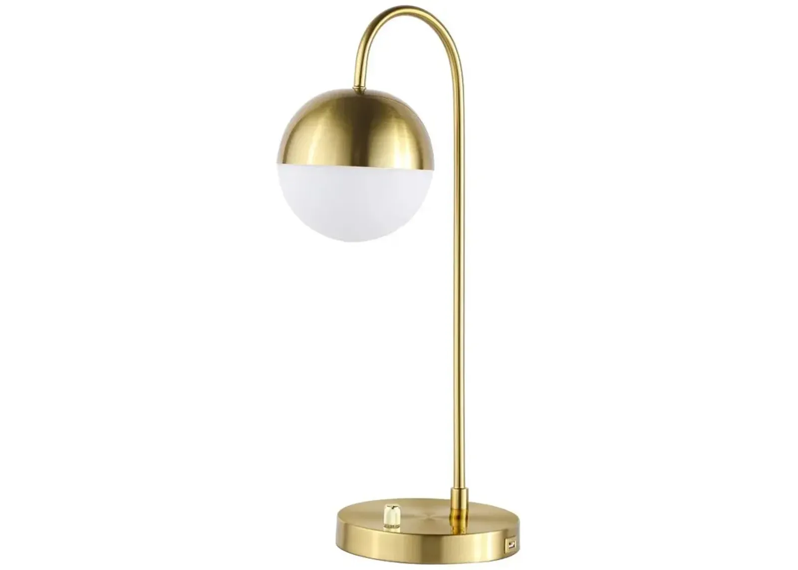 Merrick Round Arched Table Lamp Gold