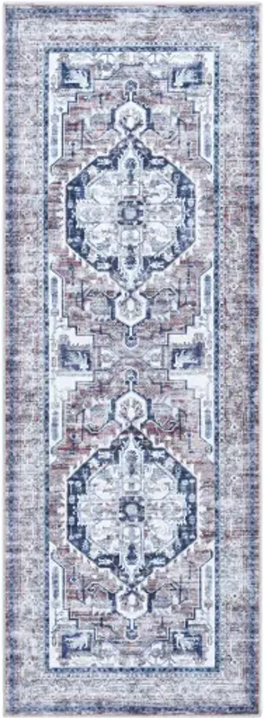 Georgina GOR-2301 2'7" x 12' Machine Woven Rug