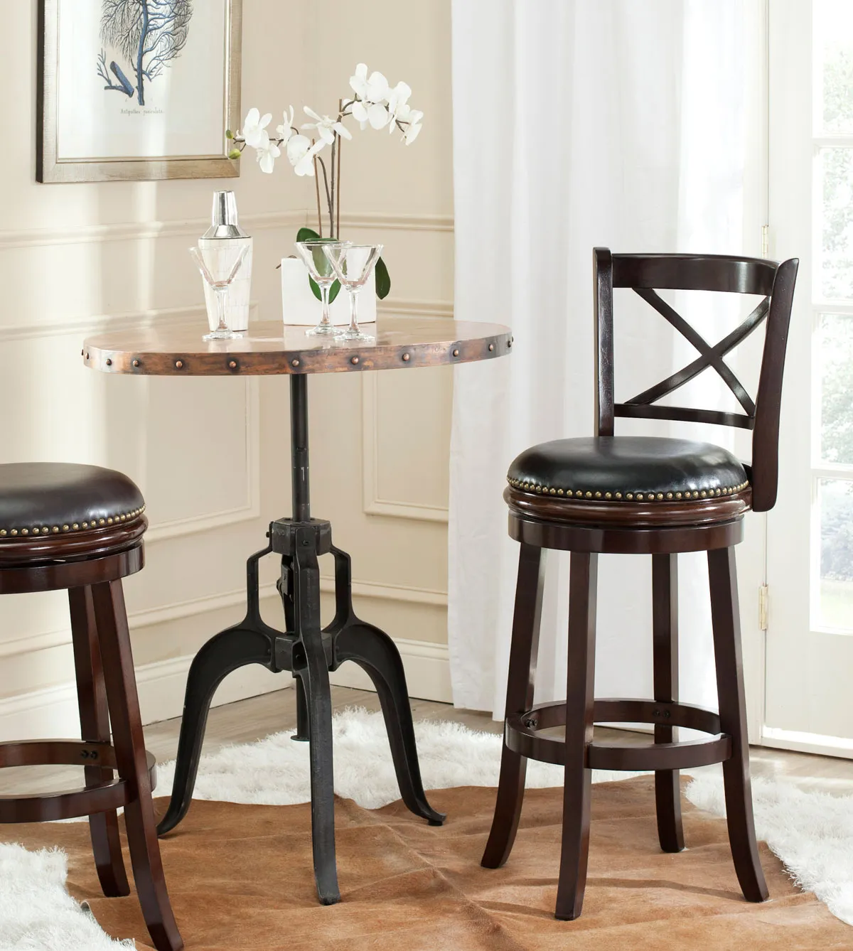 BUTLER SWIVEL BAR STOOL