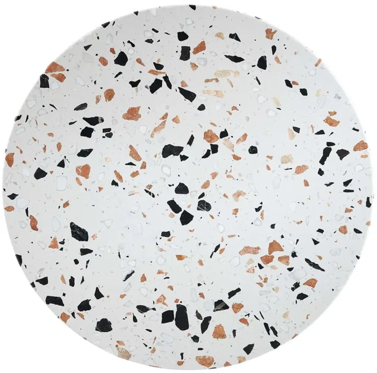 Lippa 20" Round Terrazzo Side Table