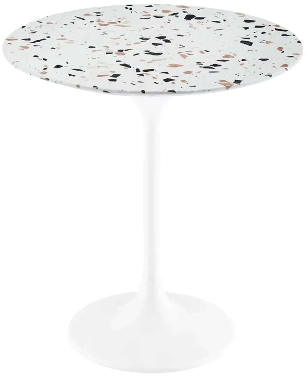 Lippa 20" Round Terrazzo Side Table