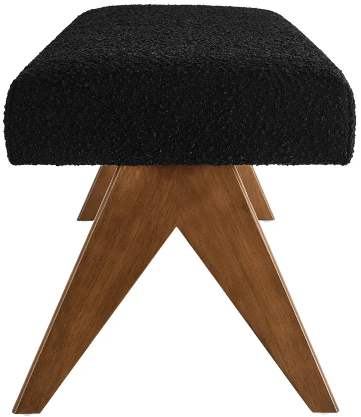 Lyra 63" Boucle Upholstered Bench by Modway