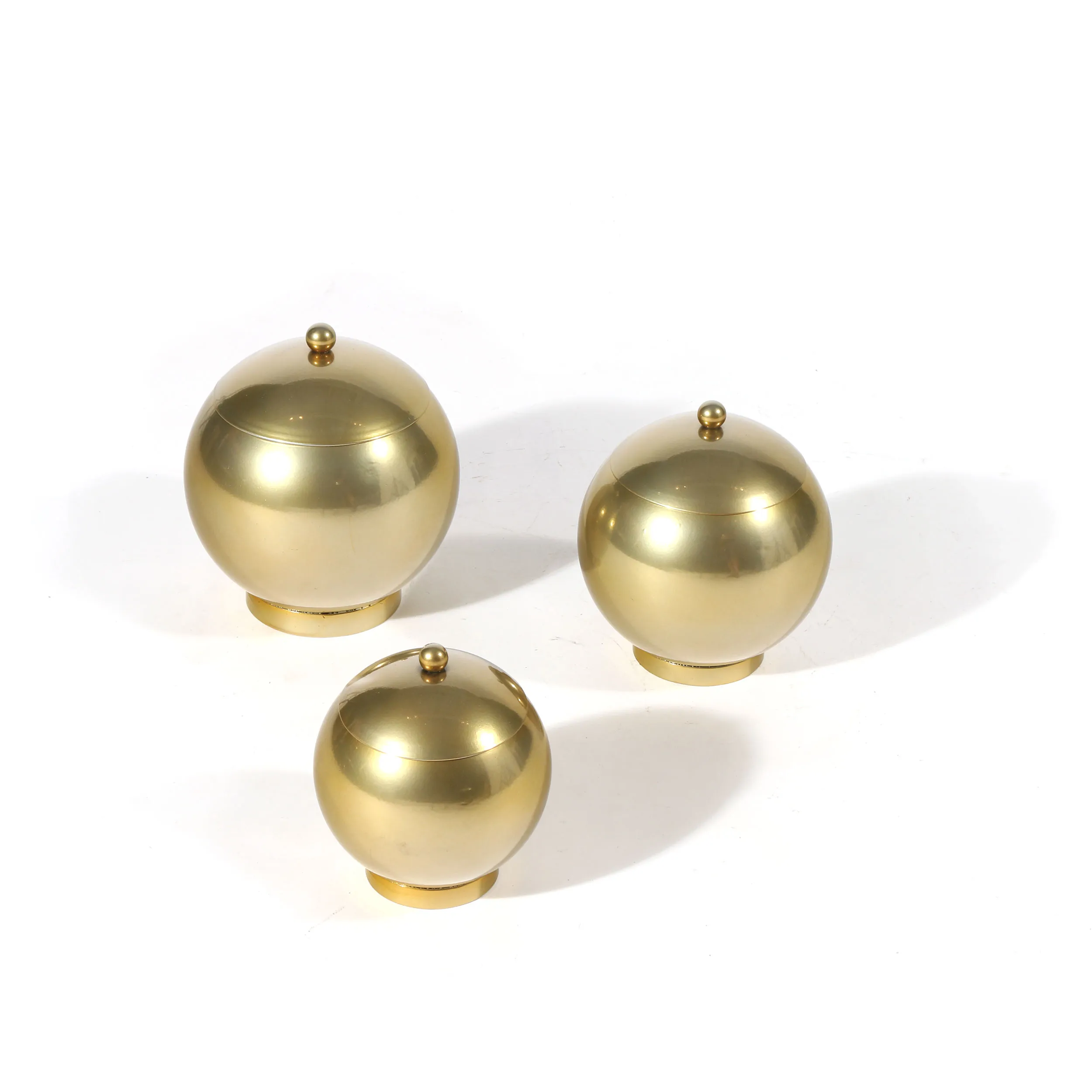 Eseld, Set of 3 Decorative Metal Jars