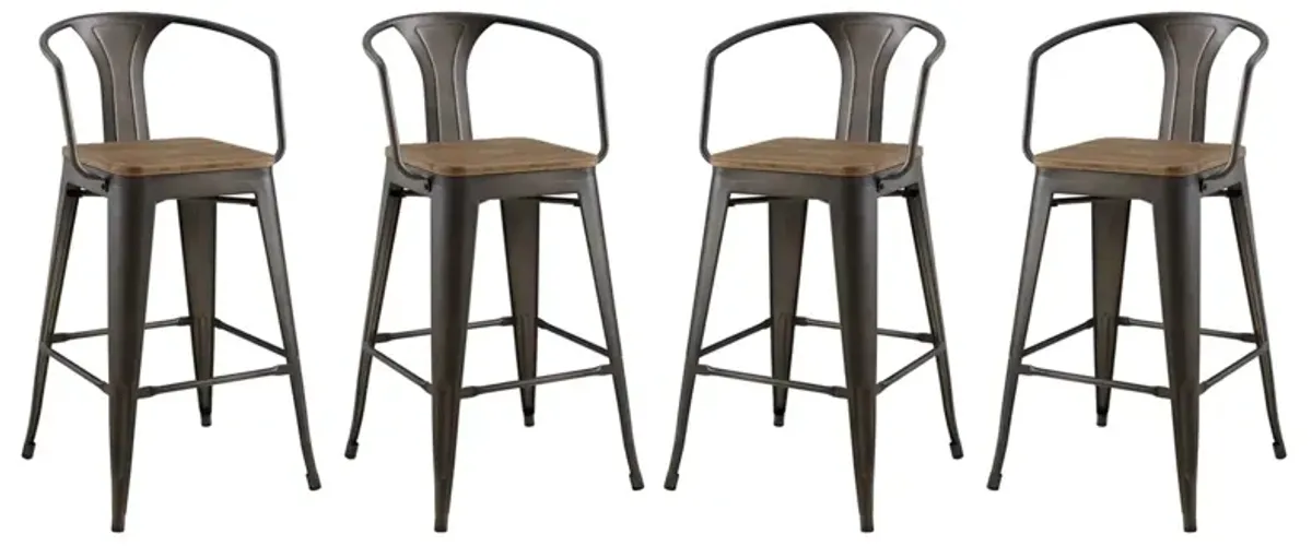 Promenade Bar Stool Set of 4