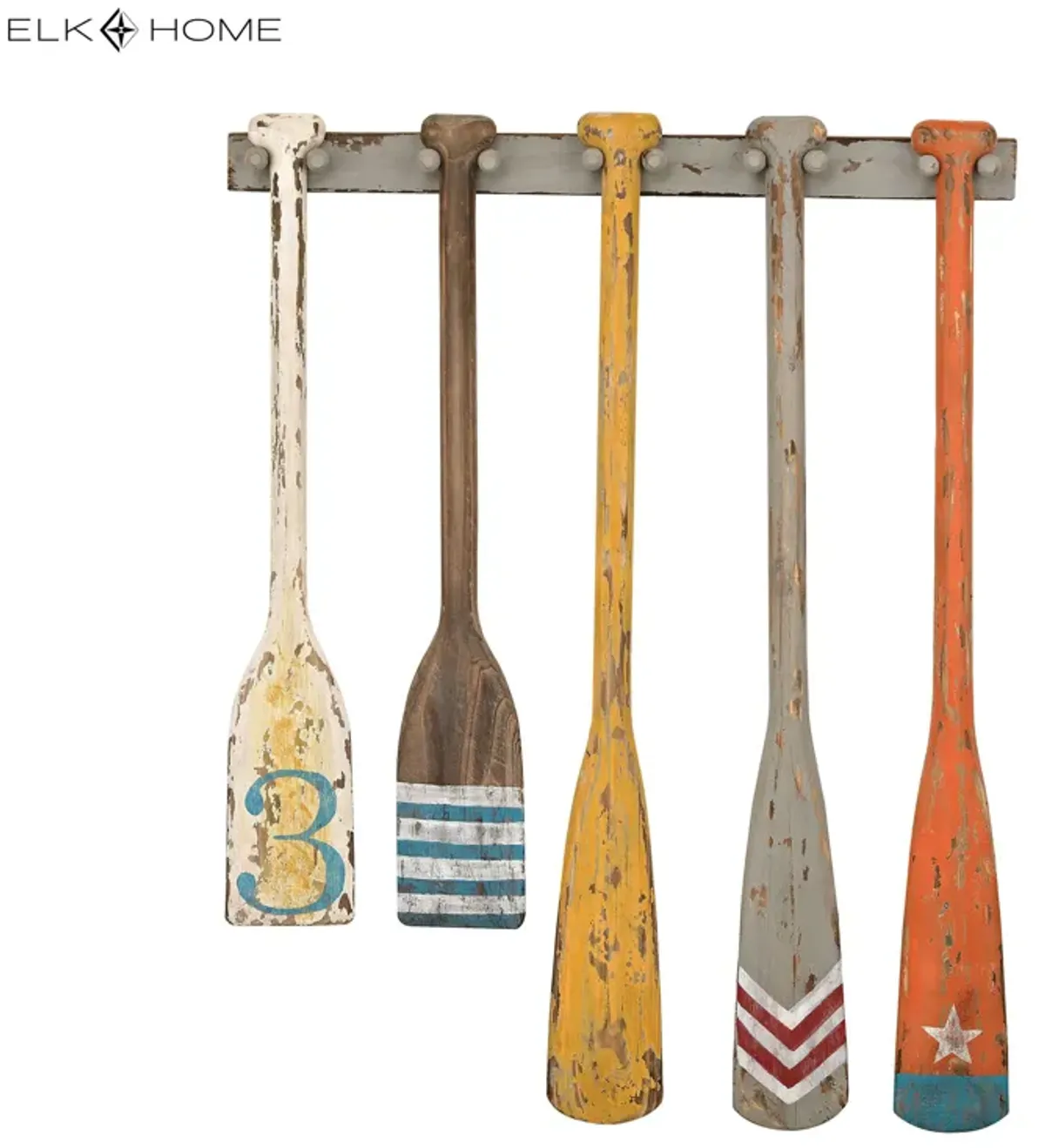 Summer Oars Dimensional Wall Art