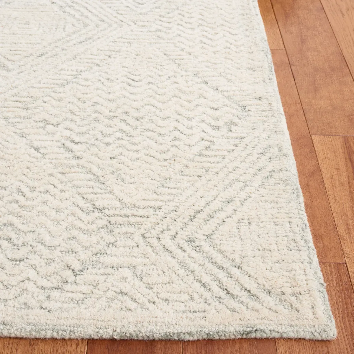 TEXTURAL 301 GREY  6' x 6' Square Square Rug