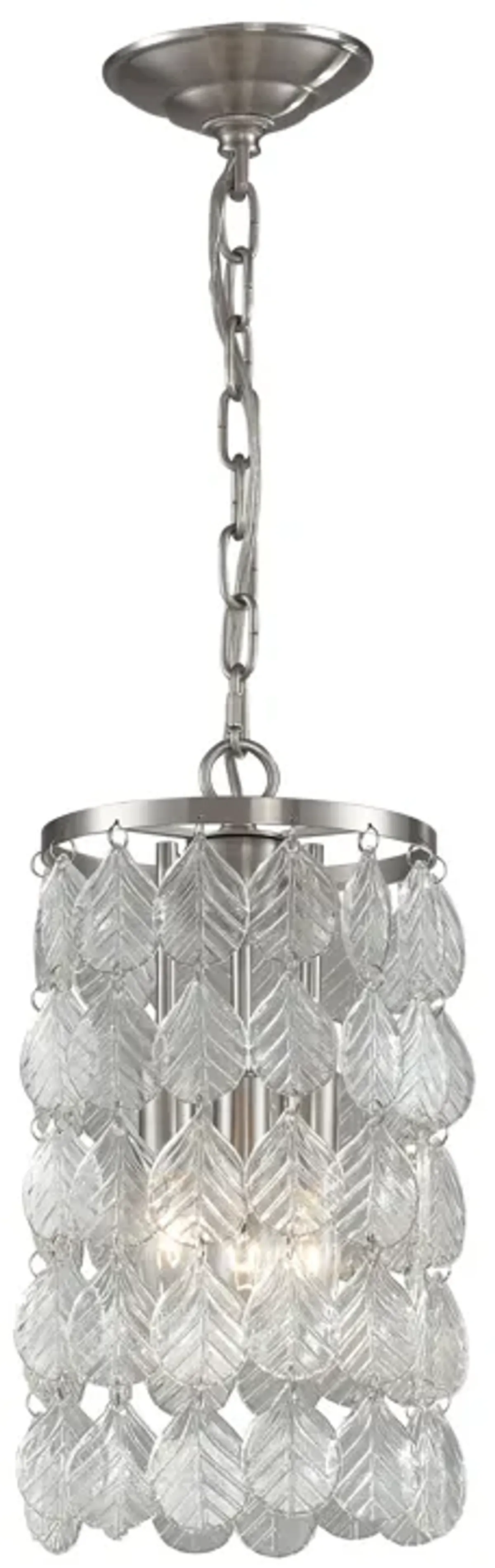 Drayton 7" Wide 3-Light Mini Pendant - Clear