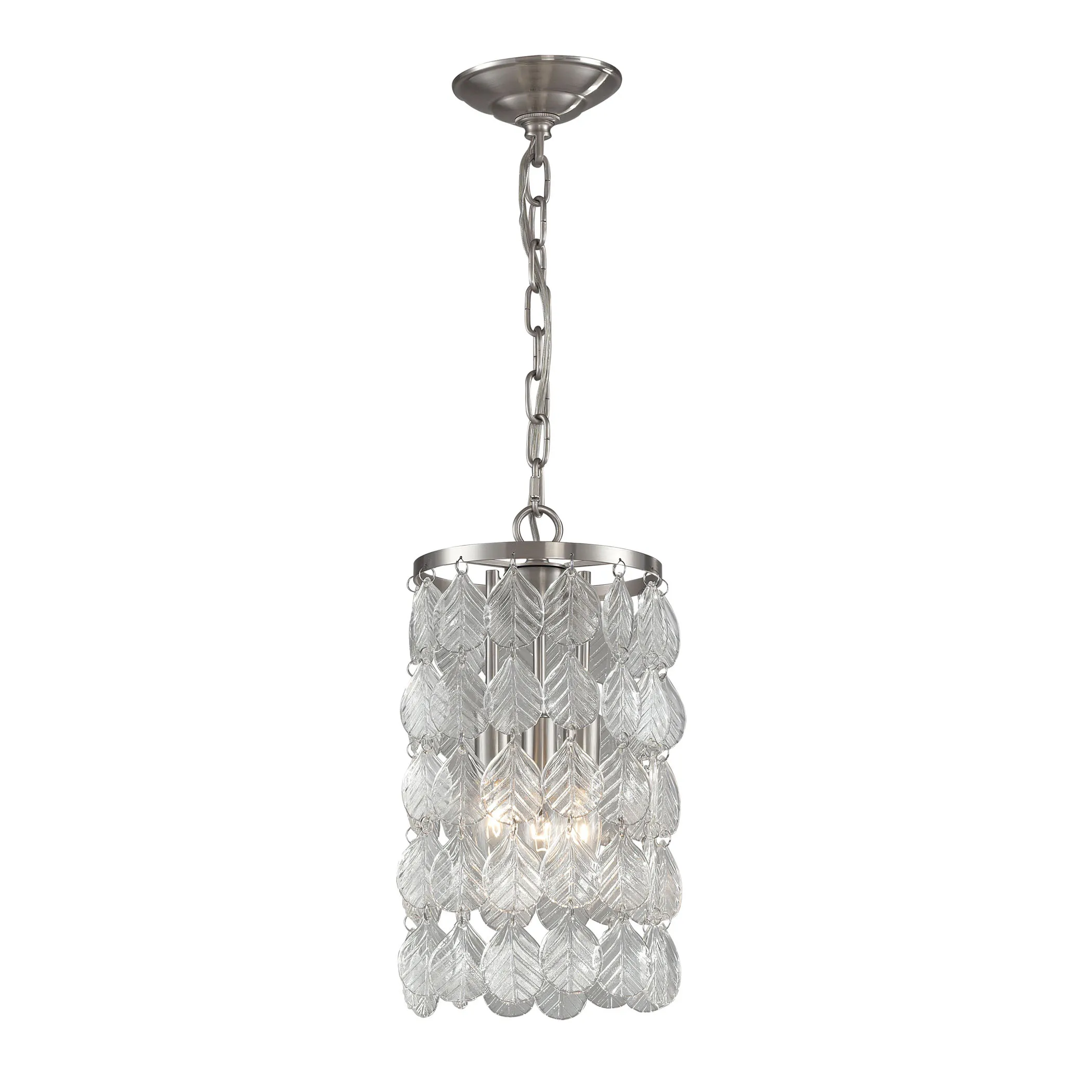 Drayton 7" Wide 3-Light Mini Pendant - Clear