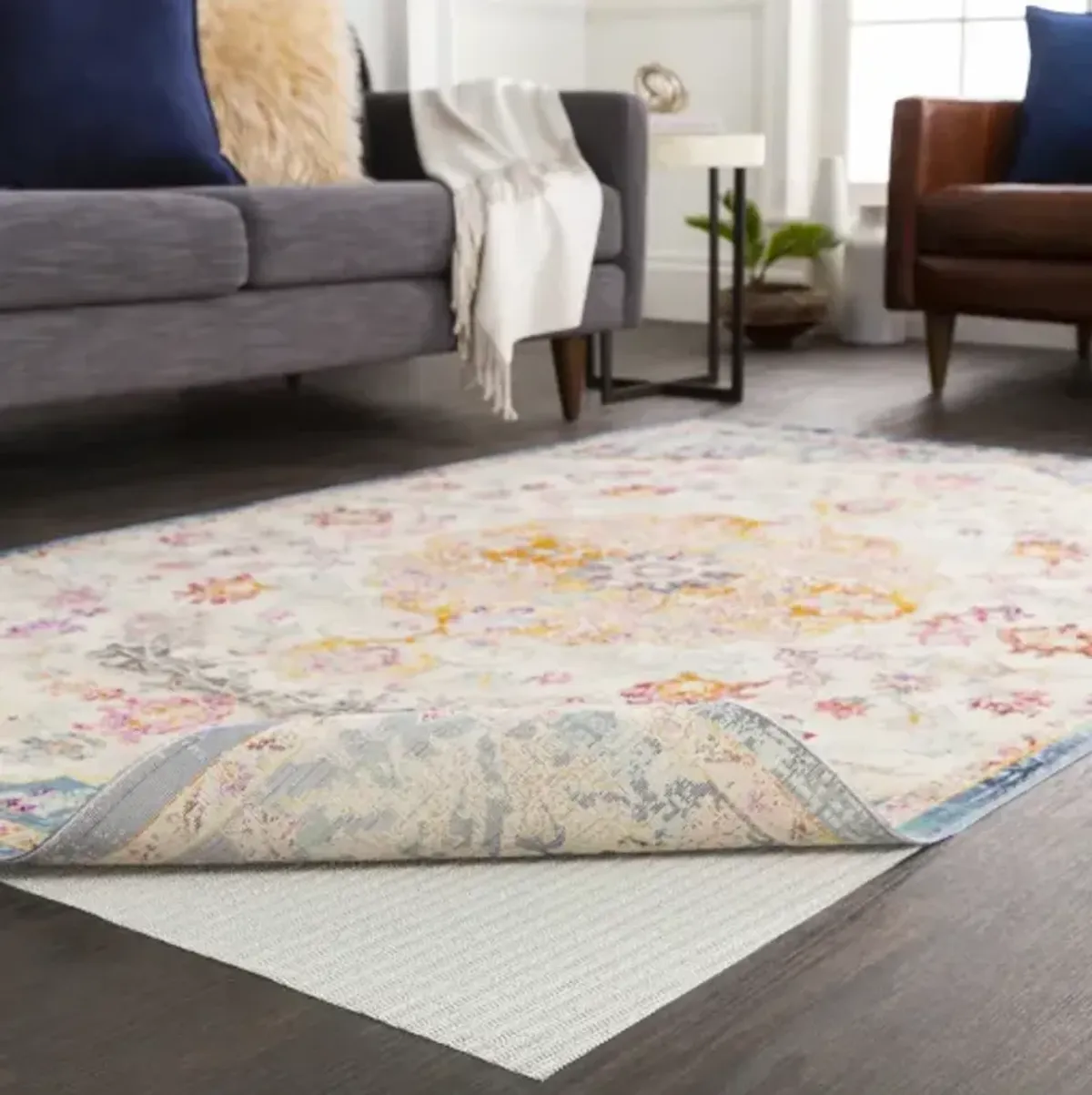 Secure Grip 6' Round Rug Pad
