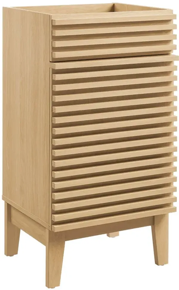Render 18" Bathroom Vanity Cabinet (Sink Basin Not Included)