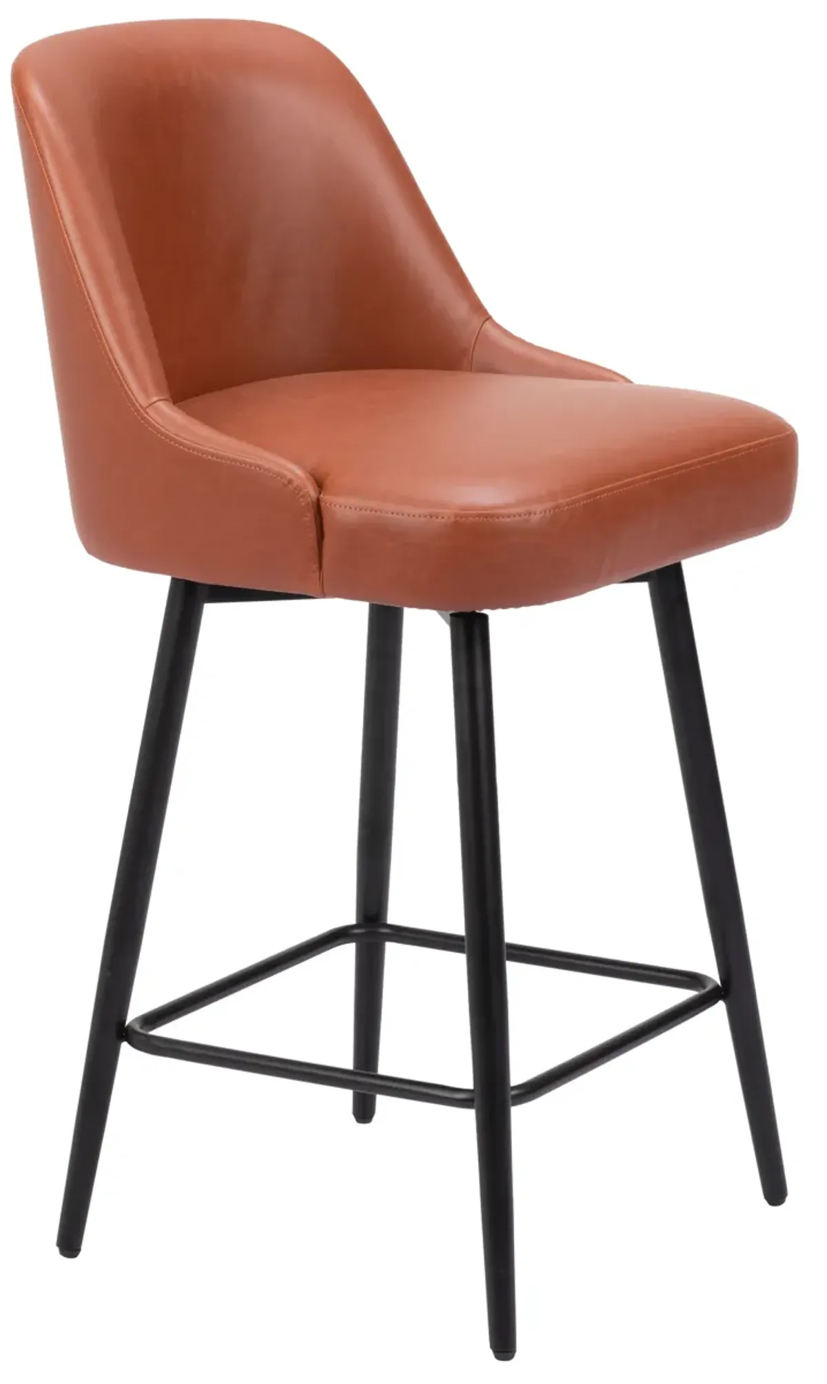 Keppel Swivel Counter Stool Brown