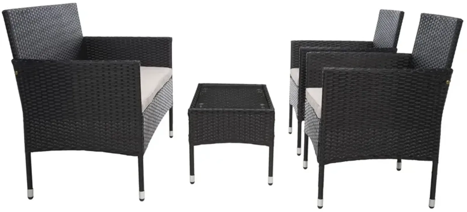 ABDUL 4PC LIVING SET