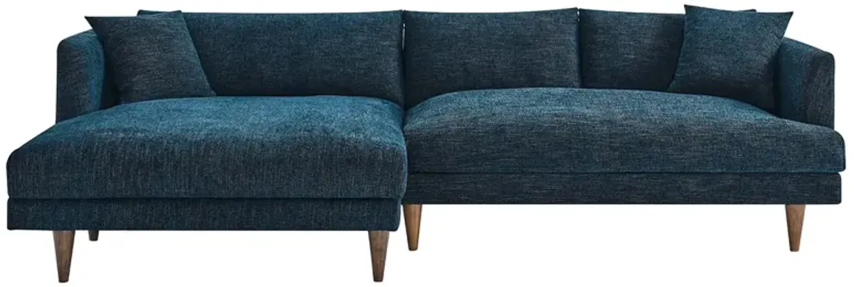 Zoya Left-Facing Down Filled Overstuffed Sectional