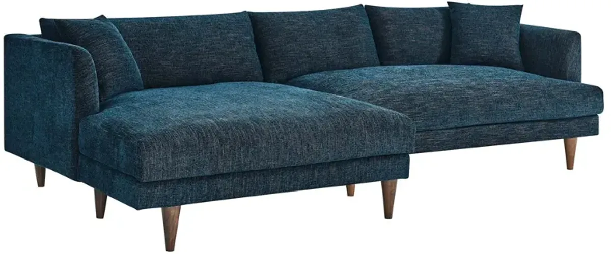 Zoya Left-Facing Down Filled Overstuffed Sectional