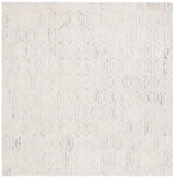 EBONY 107 Beige  6' X 6' Square Square Rug