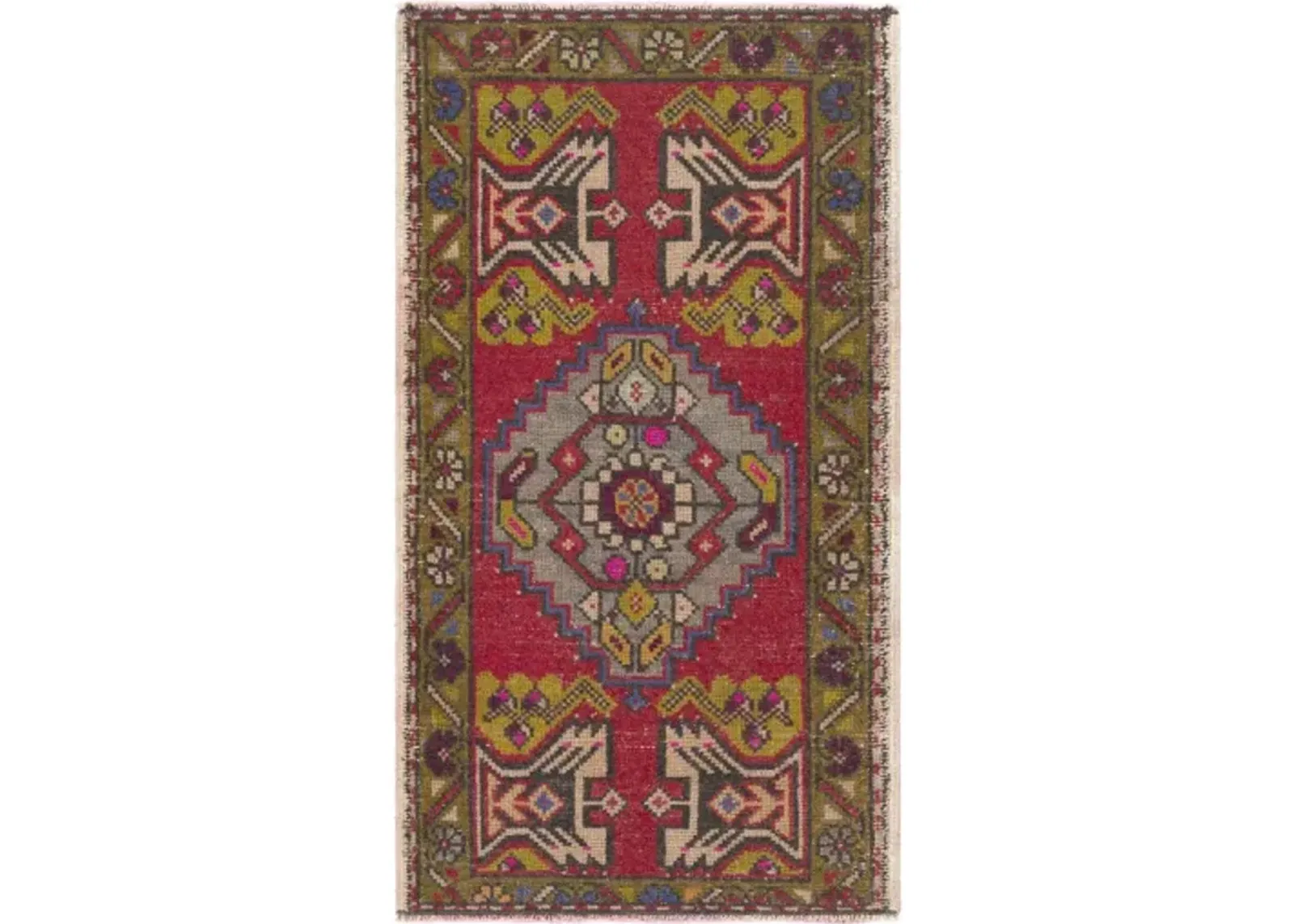 One of a Kind 1'10'' x 3'4'' Rug