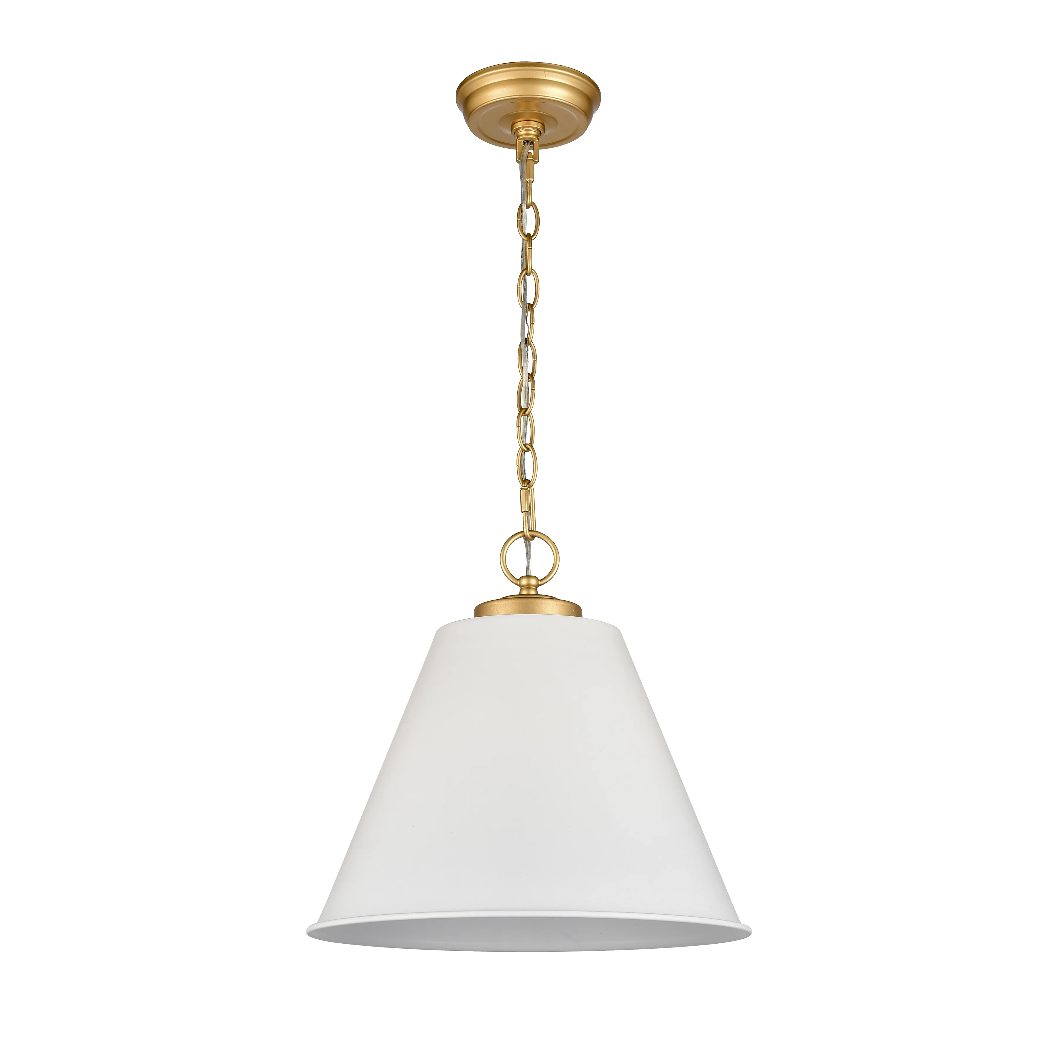 Vellus 14" Wide 1-Light Pendant - Matte White