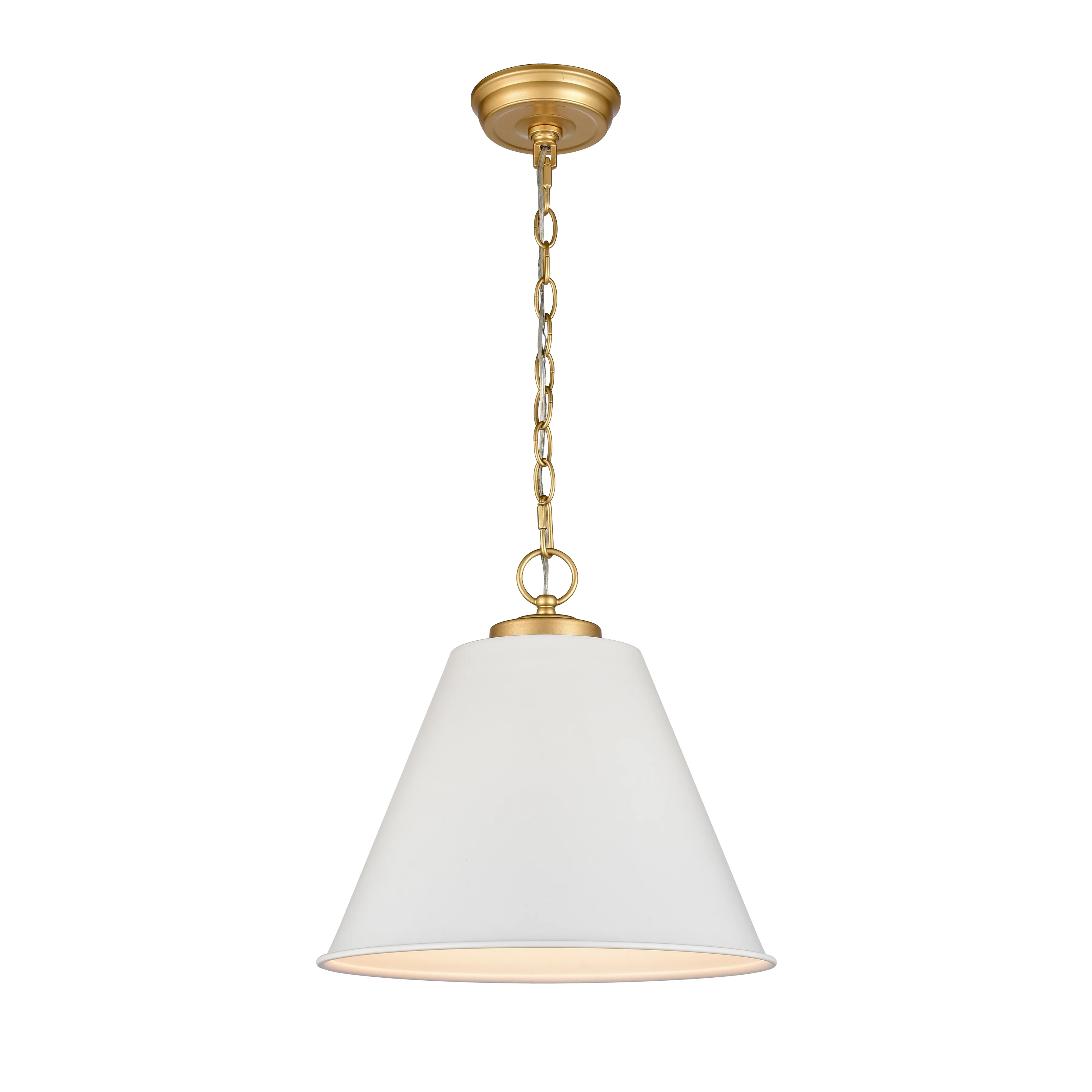 Vellus 14" Wide 1-Light Pendant - Matte White