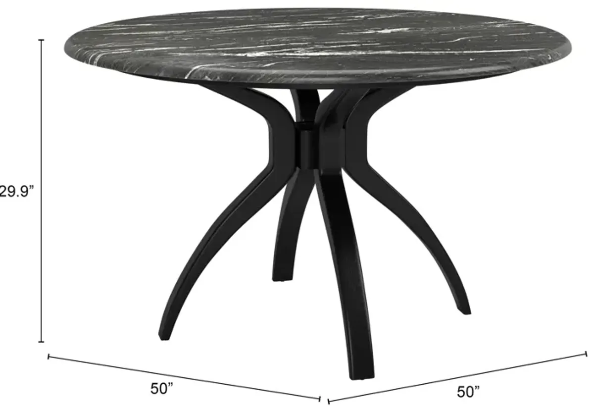 Sumay Dining Table Black