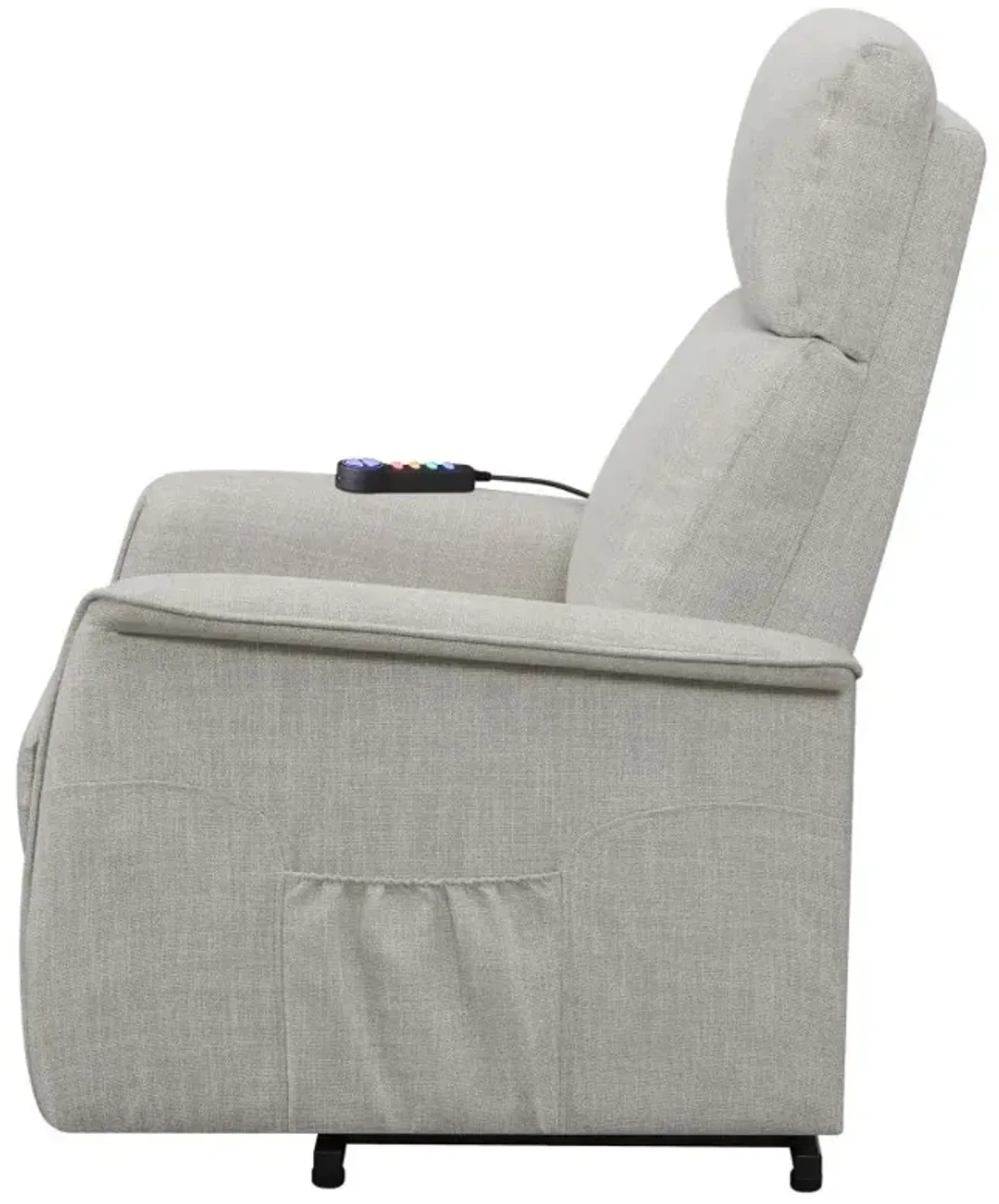 Herrera Power Lift Recliner with Wired Remote Beige