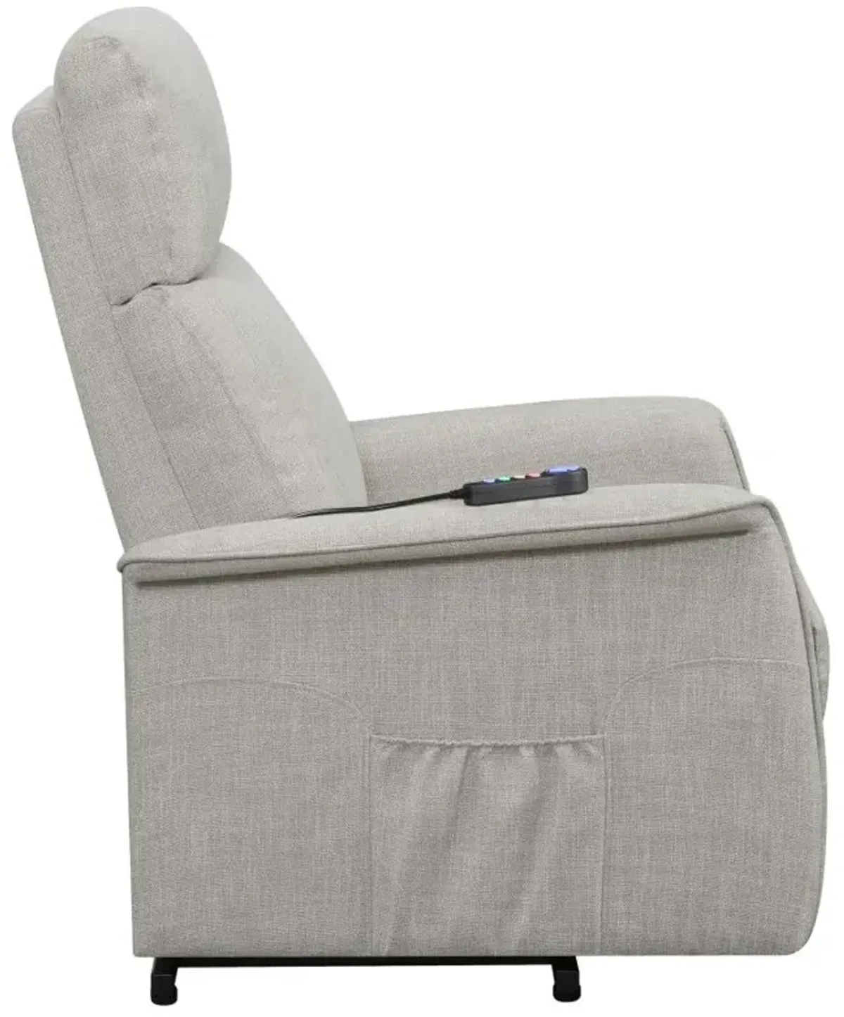 Herrera Power Lift Recliner with Wired Remote Beige