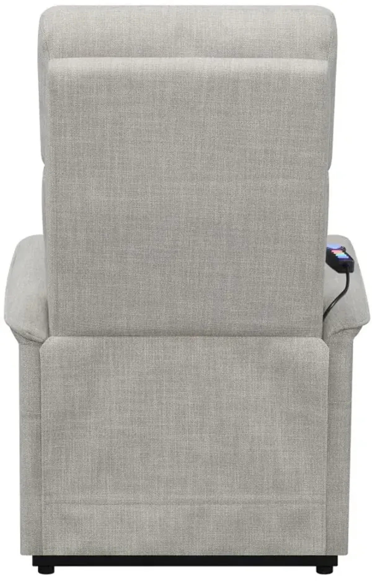 Herrera Power Lift Recliner with Wired Remote Beige