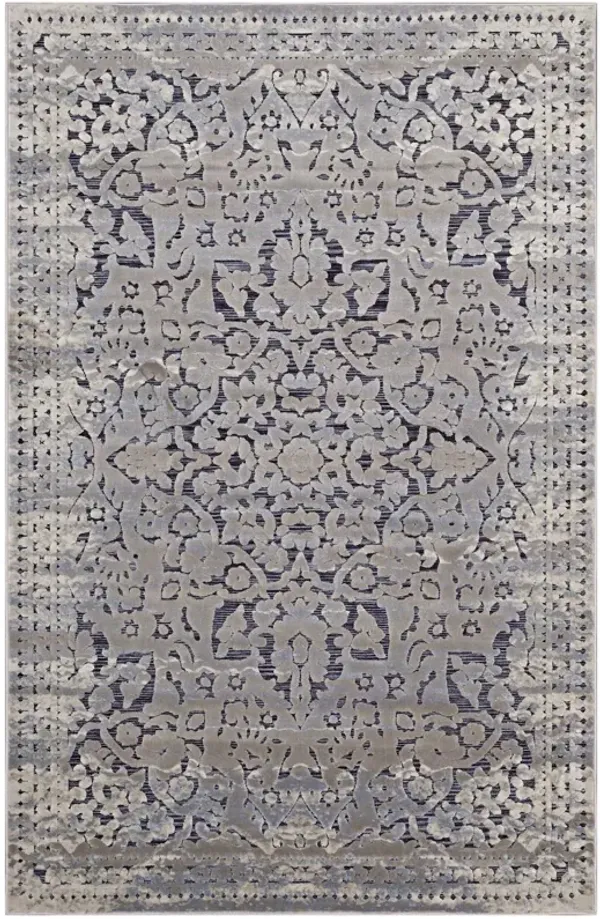Margarida Distressed Vintage Turkish 8x10 Area Rug