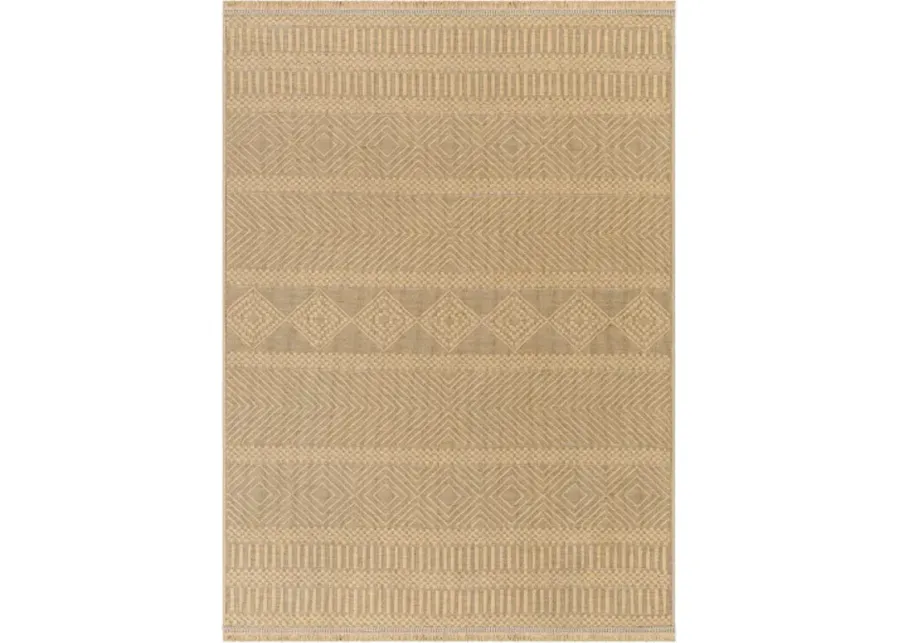 Mystery MYS-2301 3'10" x 5'7" Machine Woven Rug