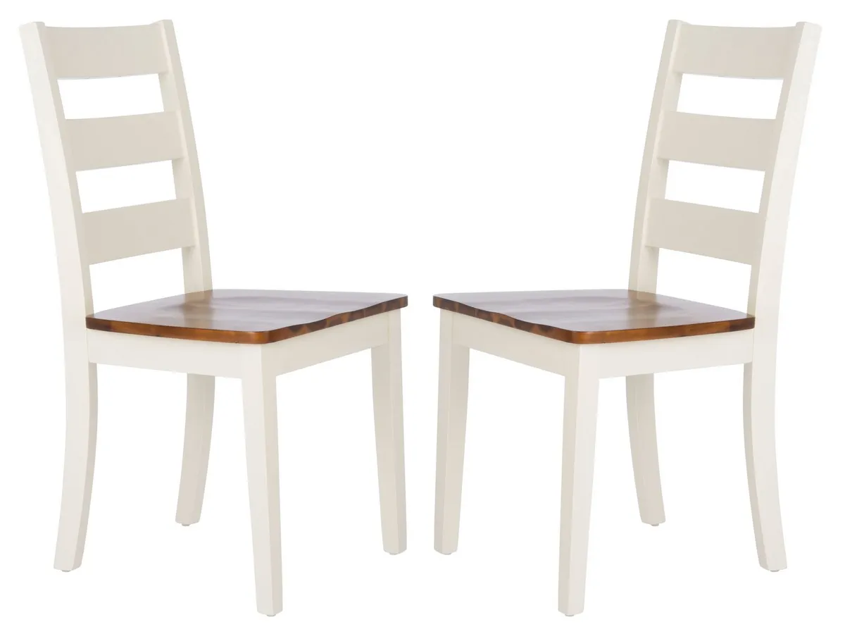 SILIO LADDER BACK DINING CHAIR - Set of 2