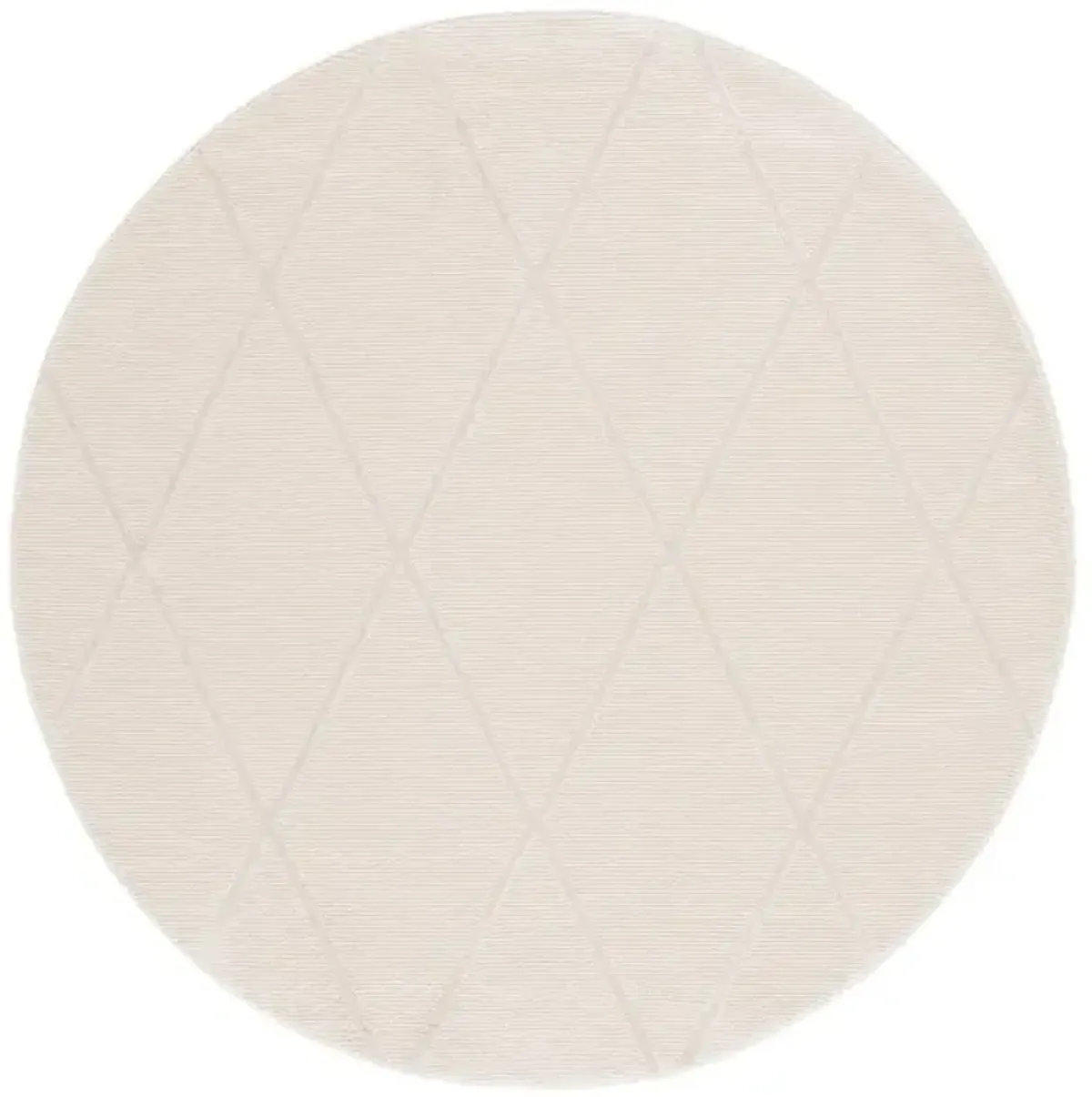 REVIVE 104 Beige  6'-7' X 6'-7' Round Round Rug