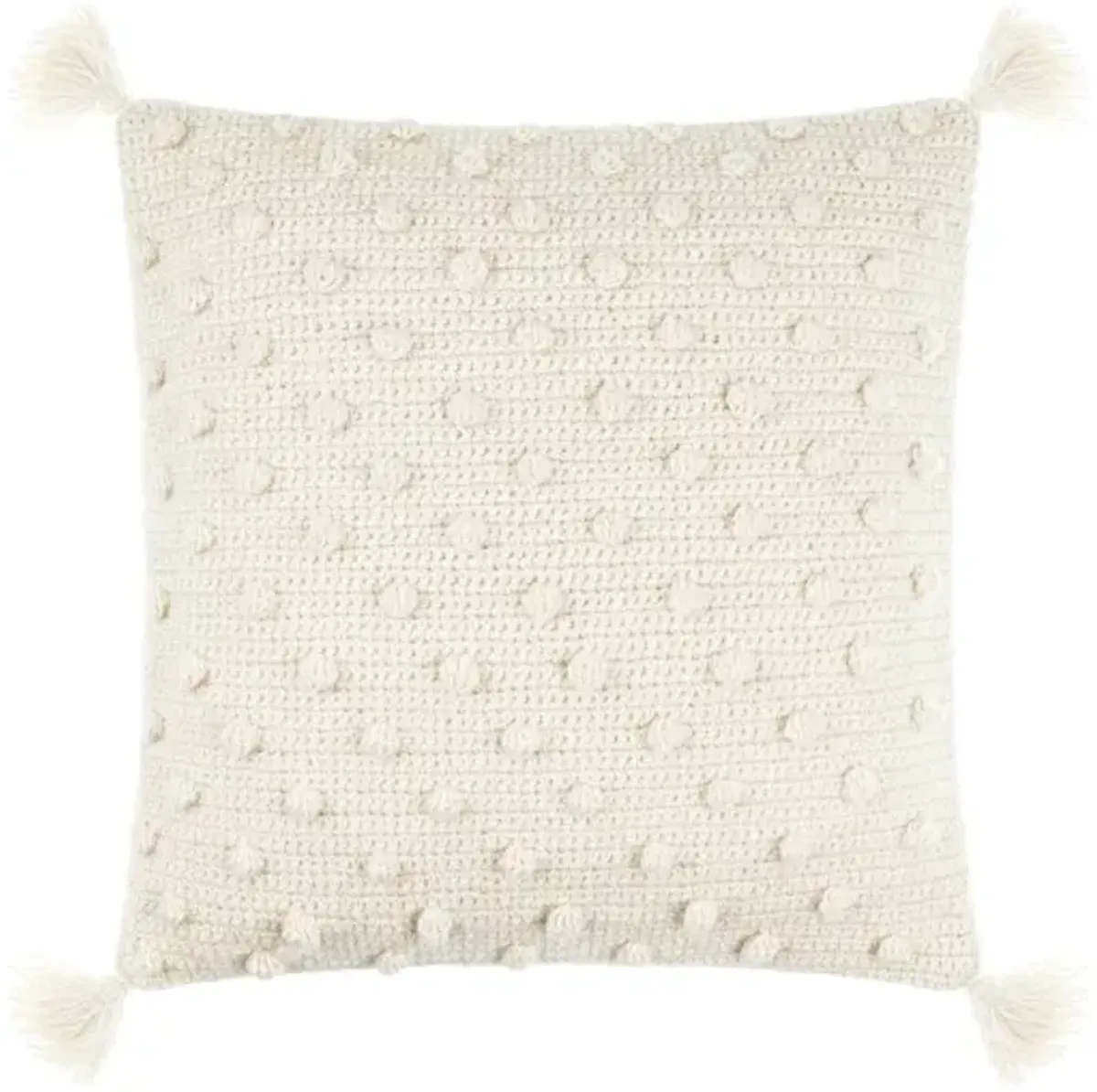 Makrome MKO-014 18"L x 18"W Accent Pillow