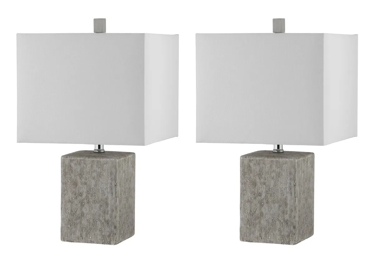 JAXON CERAMIC TABLE LAMP  - Set of 2