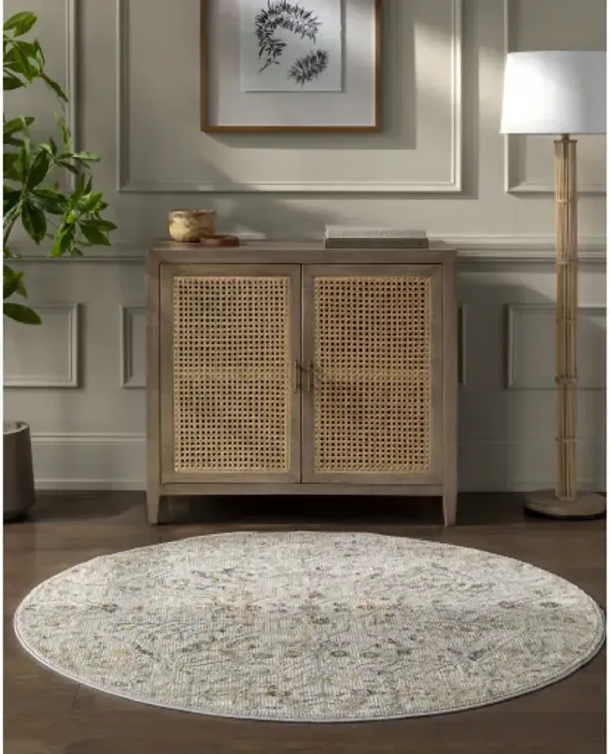 Reina 5'3" Round Rug