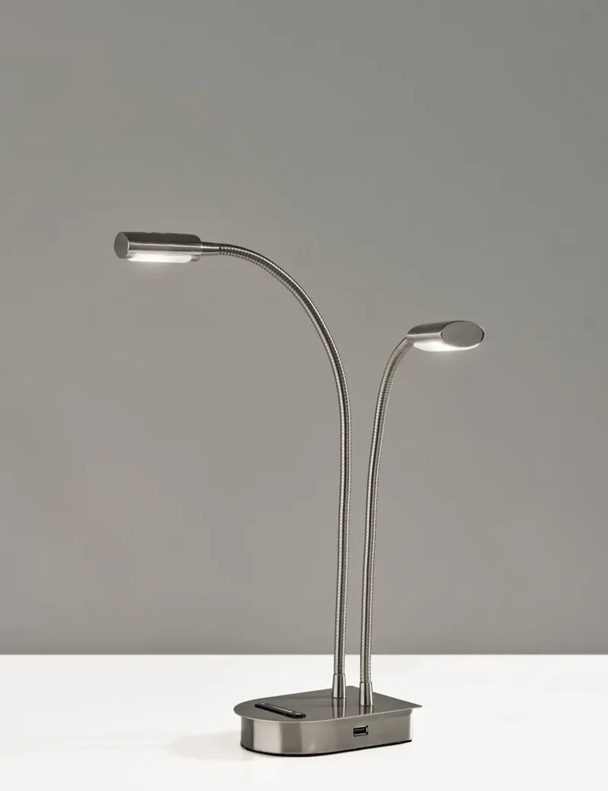 Eternity LED 2 Arm Desk Lamp w/Smart Switch